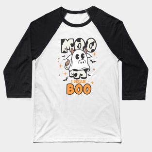 Moo I mean Boo Baseball T-Shirt